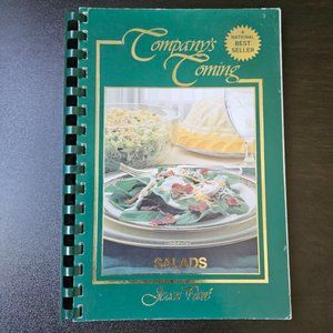 4/$20‎ 1994 Vintage Company's Coming Cookbook - Salads - Plastic Comb